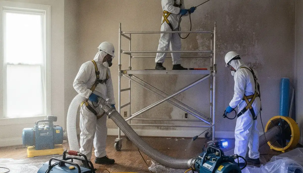 Water damage odor removal service in Torrance, CA for homes affected by moisture and musty smells