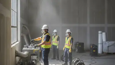Structural drying equipment for water damage restoration in Torrance, CA home```