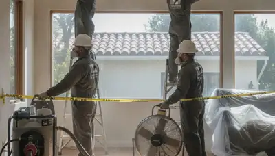 Water damage restoration team serving Torrance, CA with emergency cleanup and drying services