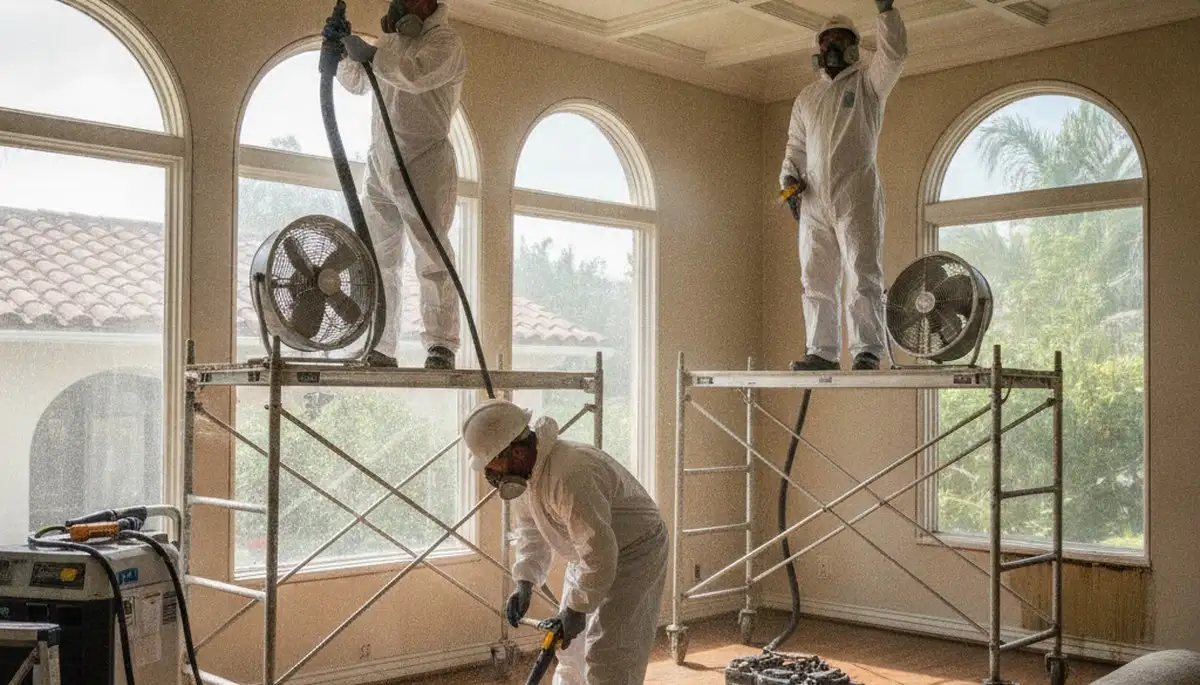 Water damage restoration team serving Torrance, CA for fast water extraction and cleanup