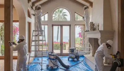 Water damage restoration team serving Torrance, CA for emergency water cleanup and property drying
