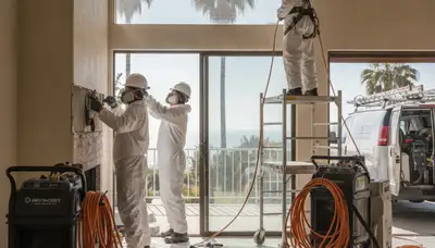 Water damage restoration team serving Torrance, CA for emergency cleanup and repair