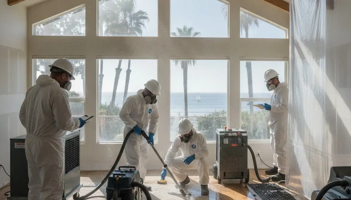 Water damage restoration team serving Torrance, CA for fast flood and water cleanup