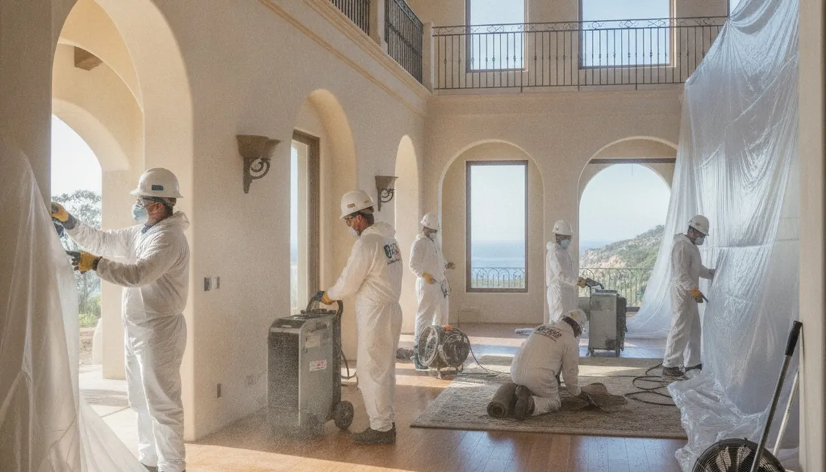 Water Damage Rancho Palos Verdes Ca Image 2
