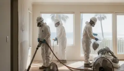 Water damage restoration team serving Torrance, CA, with professional cleanup and repair services