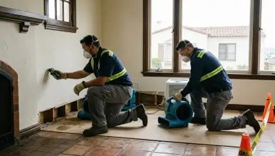 Water damage restoration team serving Torrance, CA with professional cleanup and repair services