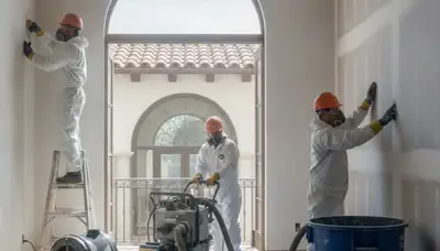 Water damage restoration team serving Torrance, CA with emergency cleanup and repair services