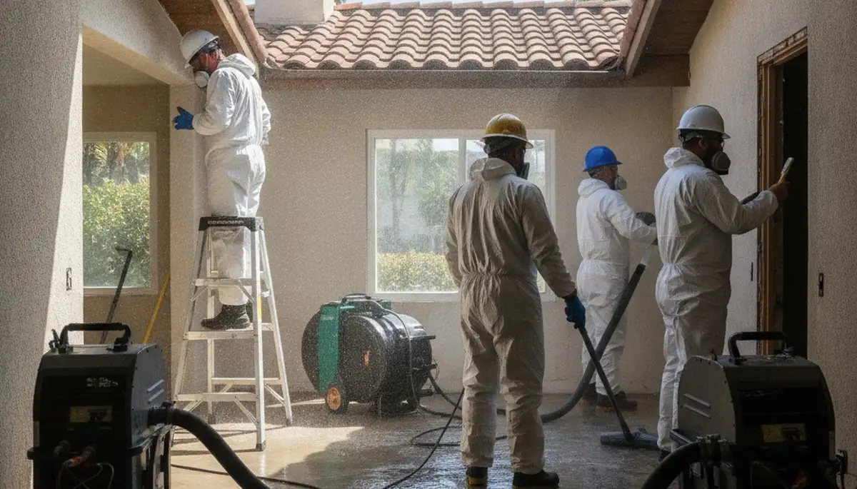 Water damage restoration team serving Torrance, CA for fast cleanup and repairs