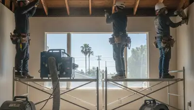 Water damage restoration team serving Torrance, CA with professional cleanup and repair services